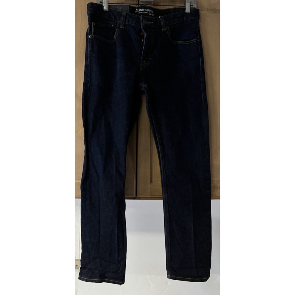Jack‎ Threads 32/30 Slim Selvedge Jeans Button Fly